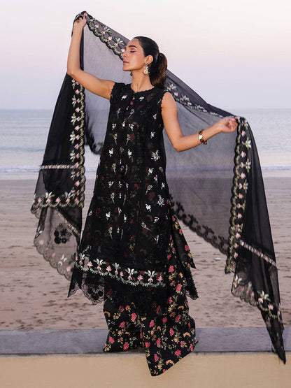 Faiza Faisal | Marine Luxury Lawn 25 | ELVA by Maria Faisal - Registered Vendor of : Faiza Faisal - type : Ladies Clothes - 100% original wedding dresses