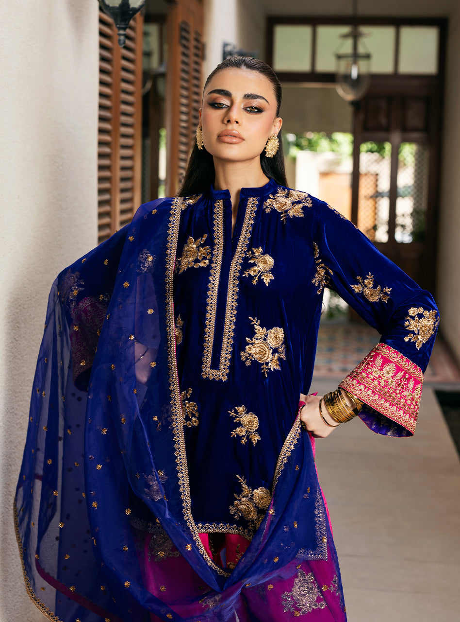 Zainab Chottani | Velvet 25 | Jia - Formal Dress - available at Maria Faisal in UK and USA.