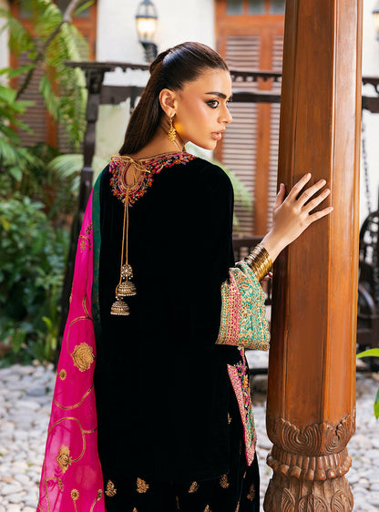Zainab Chottani | Velvet 25 | Zeba - Formal Dress - available at Maria Faisal in UK and USA.