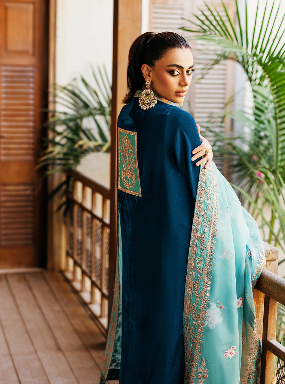 Zainab Chottani | Velvet 25 | Elsa - Formal Dress - available at Maria Faisal in UK and USA.