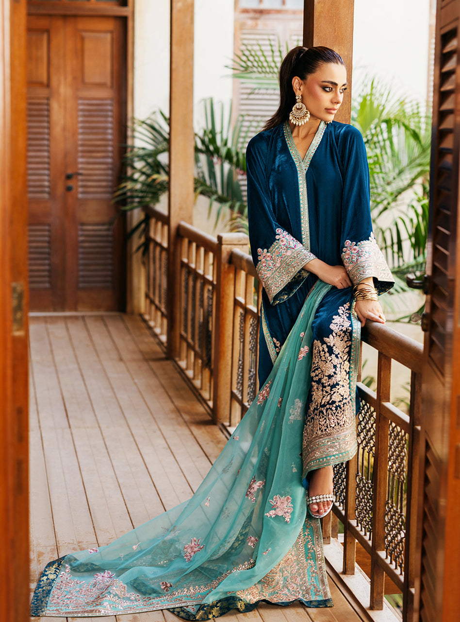 Zainab Chottani | Velvet 25 | Elsa - Formal Dress - available at Maria Faisal in UK and USA.