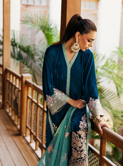 Zainab Chottani | Velvet 25 | Elsa - Formal Dress - available at Maria Faisal in UK and USA.