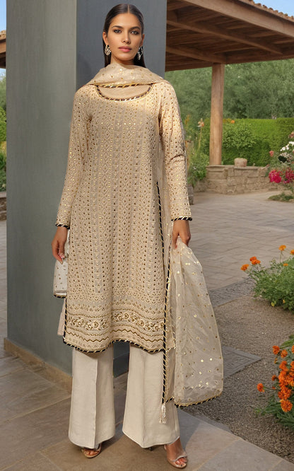 Threads and Motifs | Formal Dresses 25 | Embroidered Shirt With Trouser And Dupatta
