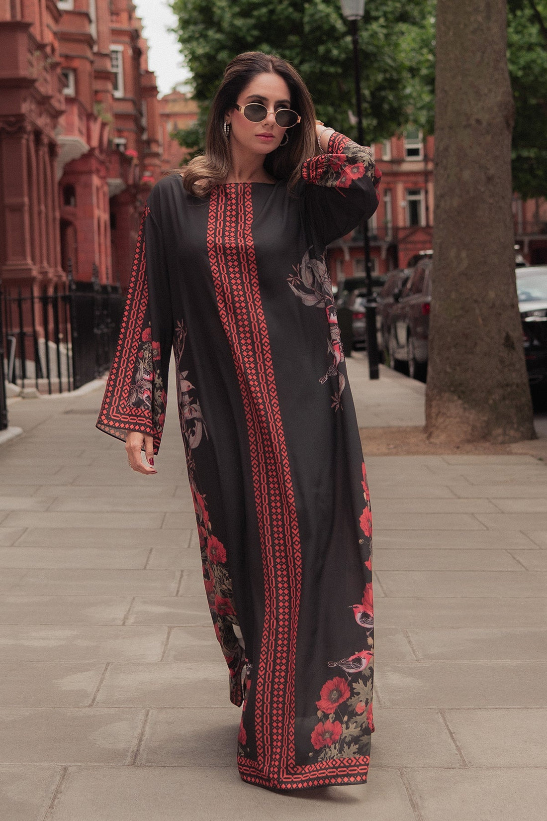 Erum Khan I Kaftan Edit I Moon Shadow - Ladies Clothes - Maria Faisal