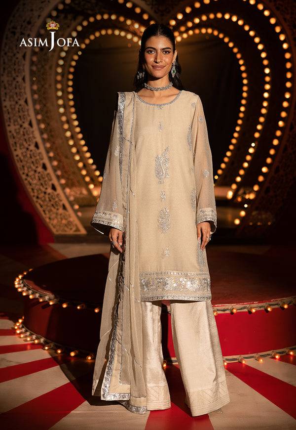 Asim Jofa | Festive Collection 25 | AJLF-09 by Maria Faisal - Registered Vendor of : Asim Jofa - type : Ladies Clothes - 100% original wedding dresses