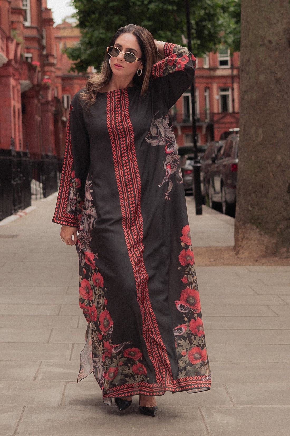 Erum Khan I Kaftan Edit I Moon Shadow - Ladies Clothes - Maria Faisal
