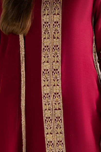 Vanya | Solana Luxe Pret | FF-81 - Luxury Dress - available at Maria Faisal in UK and USA.