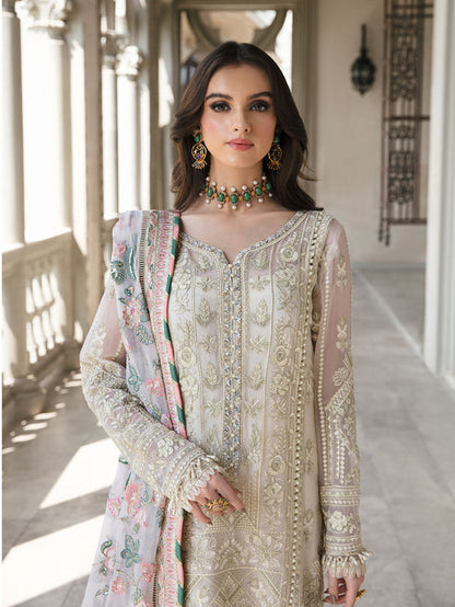Gulaal | Embroidered Chiffon | CEMILE 03 - Ladies Clothes - Maria Faisal