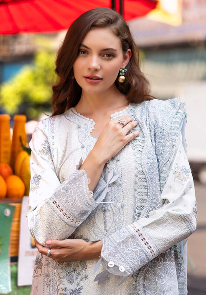 Zarqash | Luxury Lawn 25 | ZQLU 003 ANNE by Maria Faisal - Registered Vendor of : Zarqash - type : Ladies Clothes - 100% original wedding dresses