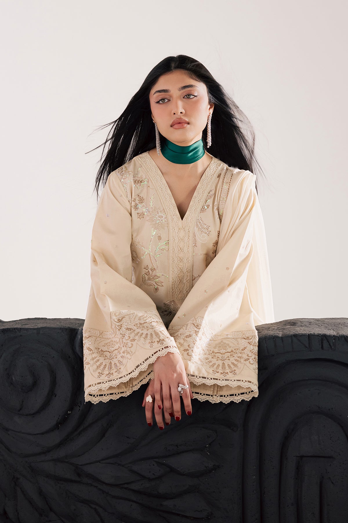 Vanya | Celine Formals |CN-17 - Formal Dress - available at Maria Faisal in UK and USA.