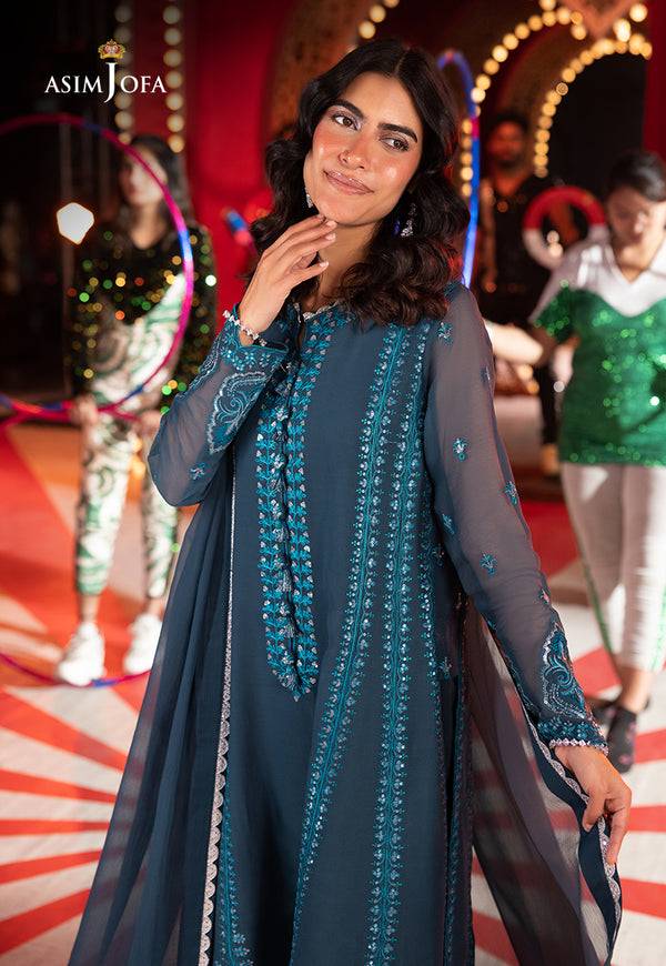 Asim Jofa | Festive Collection 25 | New AJLF-14 by Maria Faisal - Registered Vendor of : Asim Jofa - type : Ladies Clothes - 100% original wedding dresses