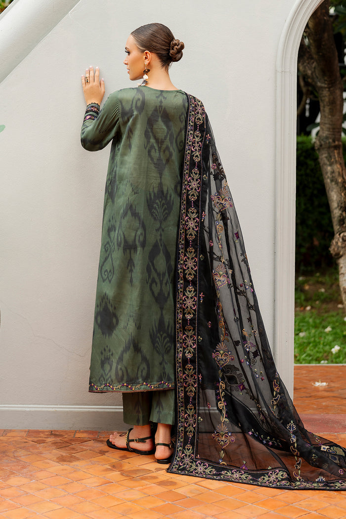 Baroque | Luxury Pret Summer | UF-4262 - Luxury Dress - available at Maria Faisal in UK and USA.