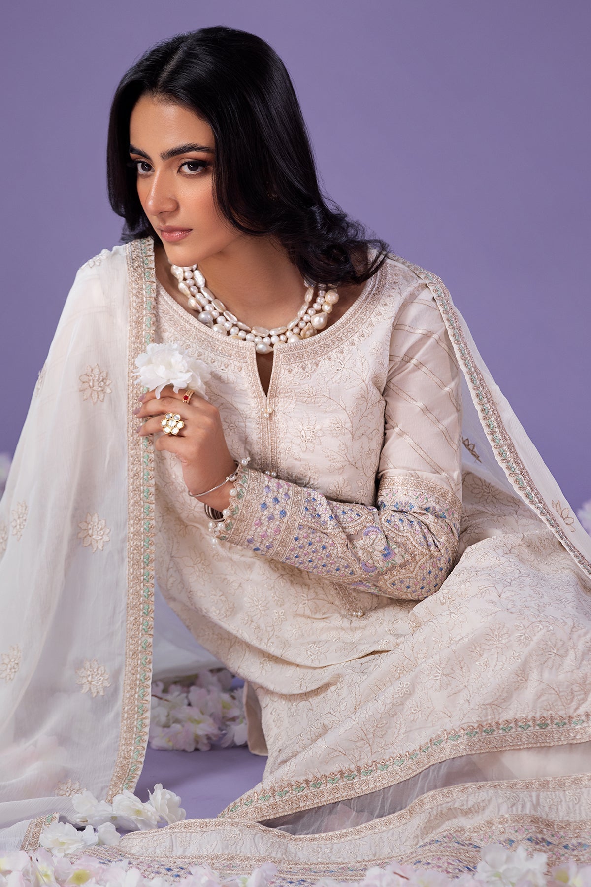 Charizma | Festive Pret | CMA-4-021 - Ladies Clothes - Maria Faisal