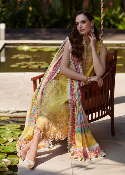 Kanwal Malik | Ariya Luxury Lawn 26 | Bianca - Luxury Dress - available at Maria Faisal in UK and USA.