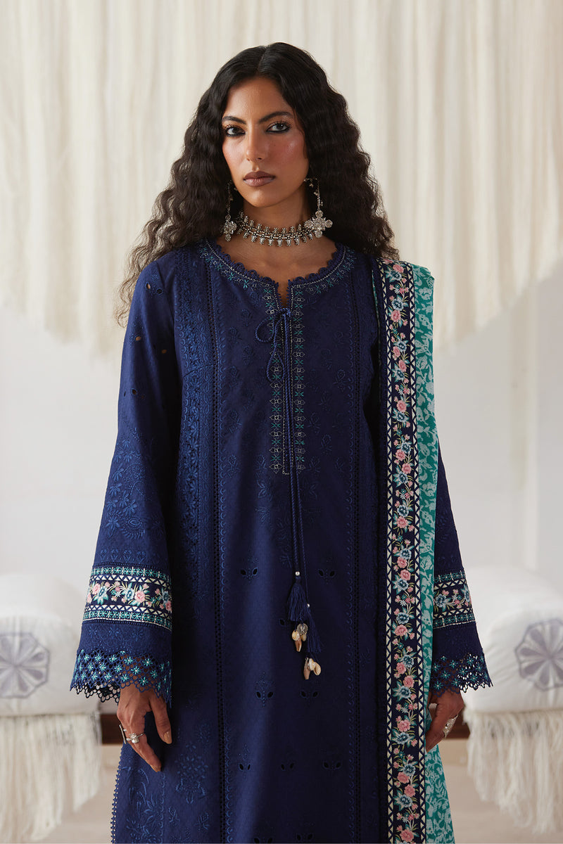 Saad Bin Shahzad | Depalpur Lawn 26 | RUA - Luxury Dress - available at Maria Faisal in UK and USA.