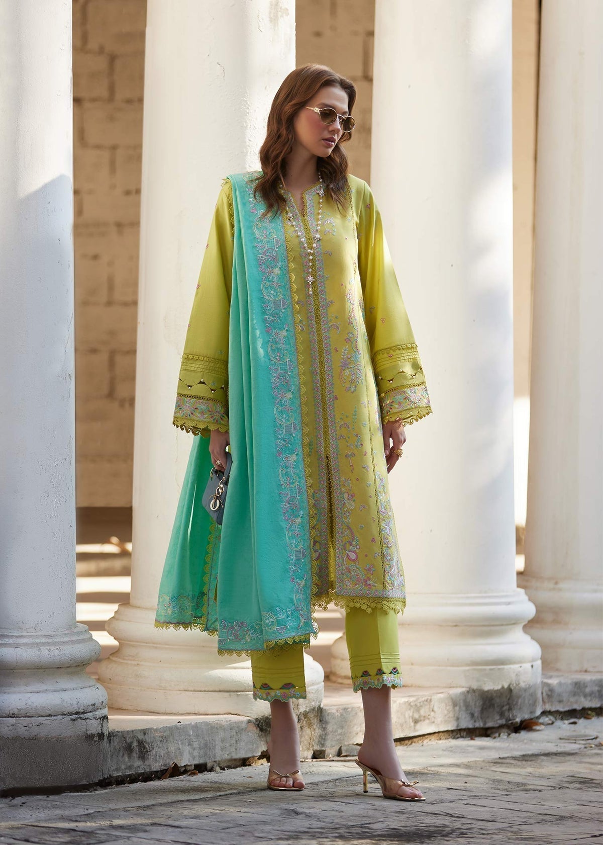 Kanwal Malik | Elsa Summer Pret 26 | Veya - Luxury Dress - available at Maria Faisal in UK and USA.