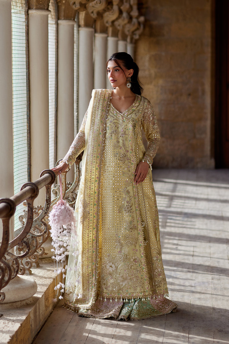 Afrozeh | Dastangoi Wedding Formals | Afsaan - Wedding Dress - available at Maria Faisal in UK and USA.