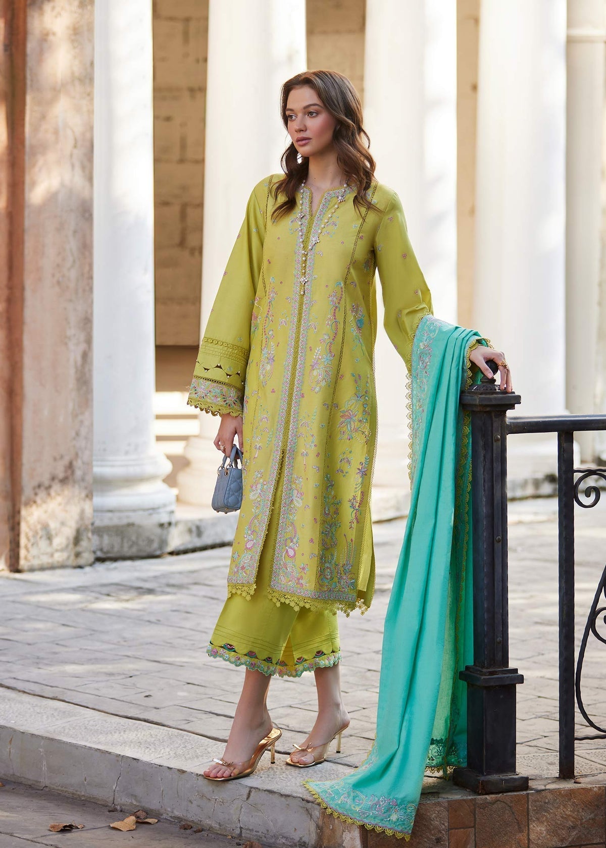 Kanwal Malik | Elsa Summer Pret 26 | Veya - Luxury Dress - available at Maria Faisal in UK and USA.