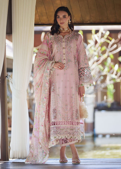 Kanwal Malik | Ariya Luxury Lawn 26 | Vivian - Luxury Dress - available at Maria Faisal in UK and USA.