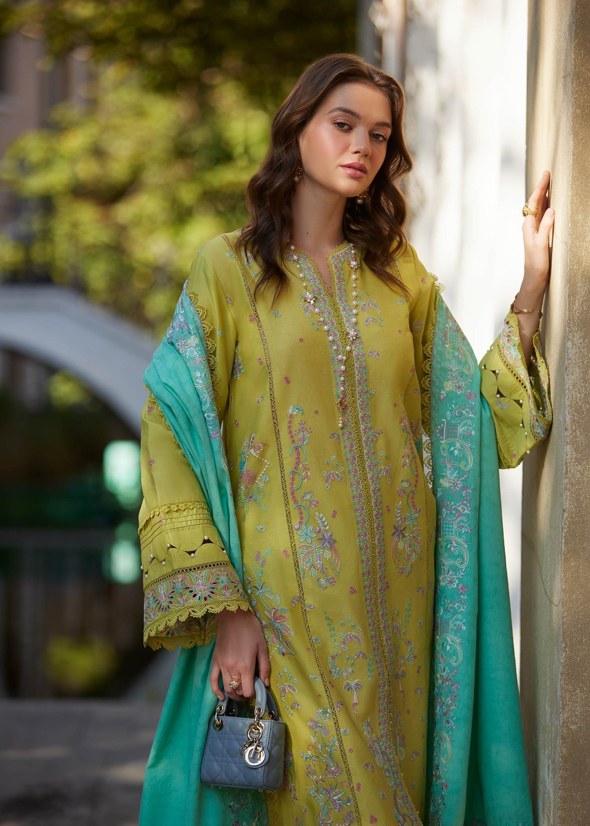 Kanwal Malik | Elsa Summer Pret 26 | Veya - Luxury Dress - available at Maria Faisal in UK and USA.