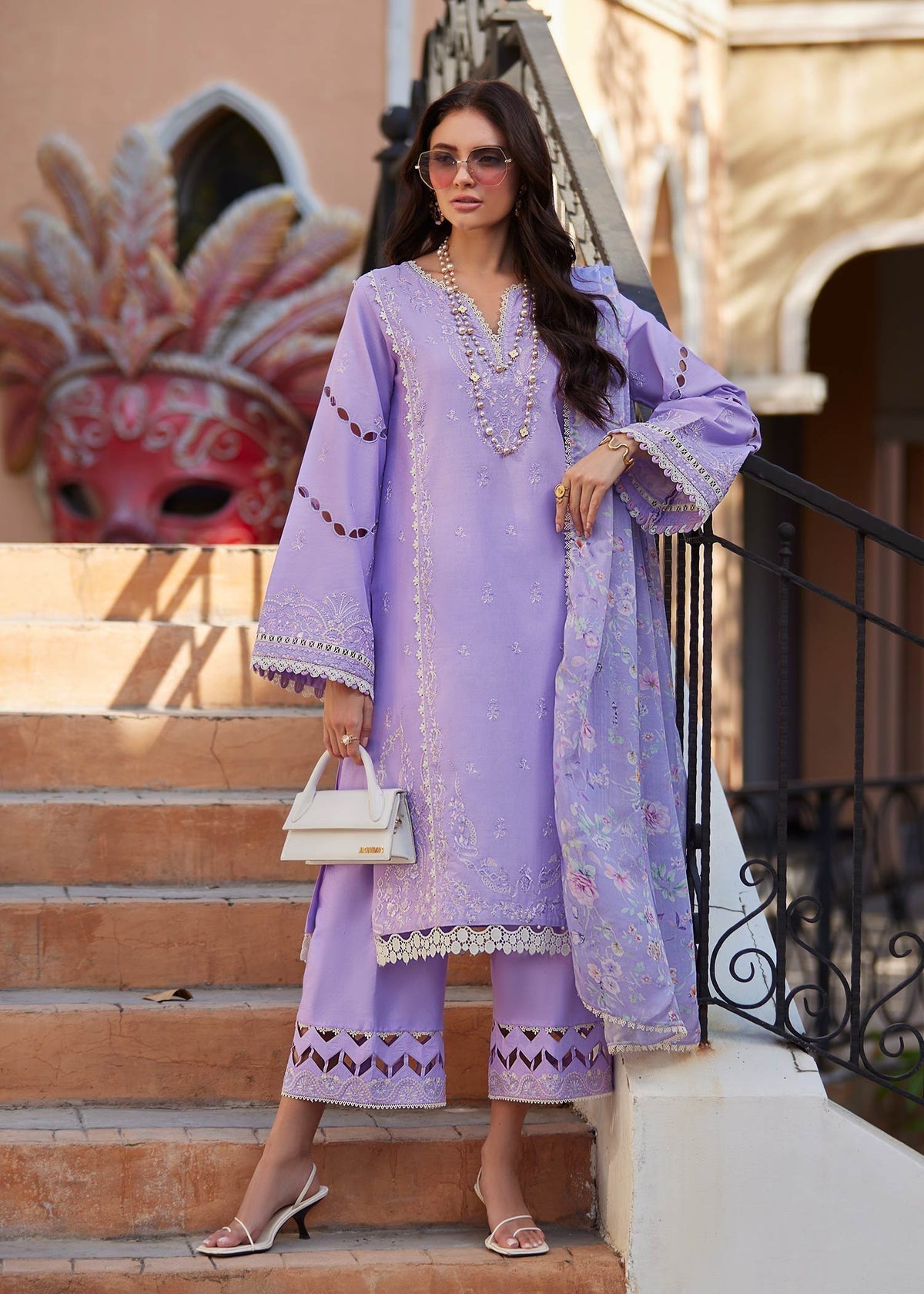 Kanwal Malik | Elsa Summer Pret 26 | Mila - Luxury Dress - available at Maria Faisal in UK and USA.