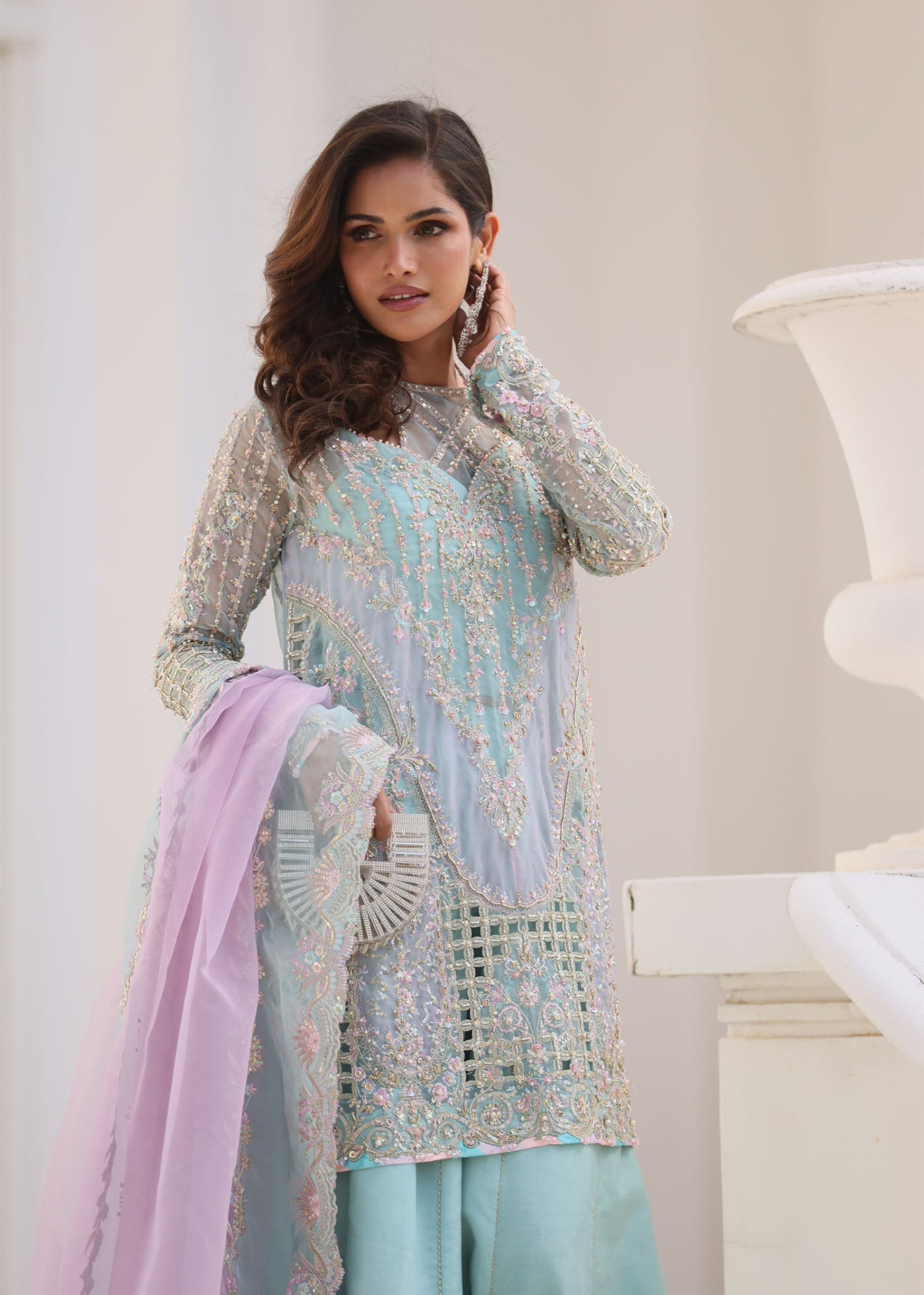 Kanwal Malik | Mirha Luxury Pret 26 | Arshia - Formal Dress - available at Maria Faisal in UK and USA.