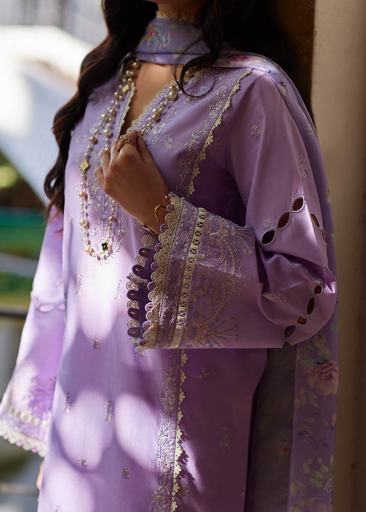 Kanwal Malik | Elsa Summer Pret 26 | Mila - Luxury Dress - available at Maria Faisal in UK and USA.