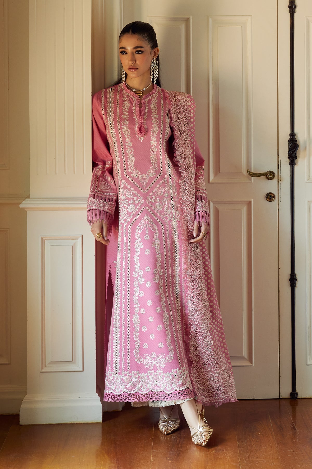 Saad Bin Shahzad | Summer Pret'26 | NAZLI - Festive Dress - available at Maria Faisal in UK and USA.