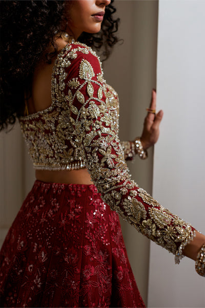 Saad Bin Shahzad | Lolita Bridals | ZOYE - Dress - available at Maria Faisal in UK and USA.