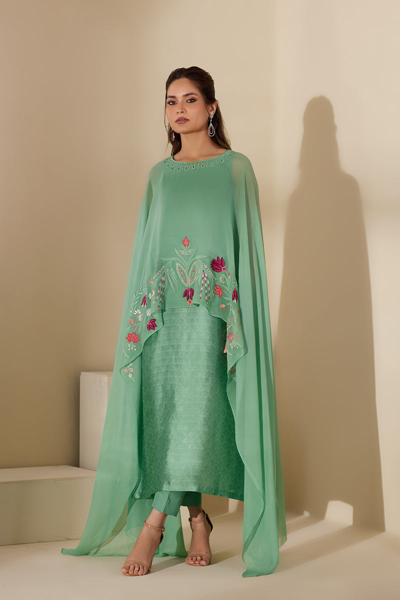 Mina Hasan | Signature Pret | Mishaal - Luxury Dress - available at Maria Faisal in UK and USA.
