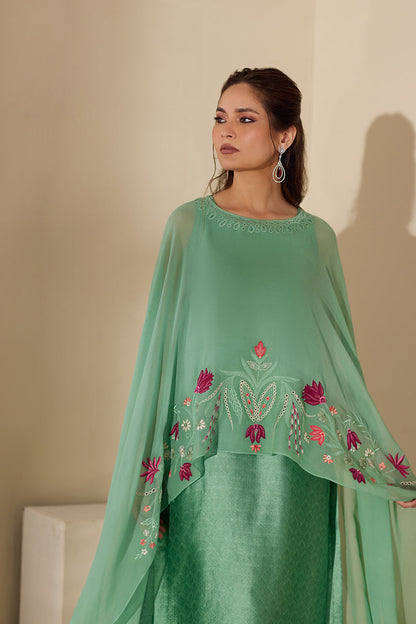 Mina Hasan | Signature Pret | Mishaal - Luxury Dress - available at Maria Faisal in UK and USA.