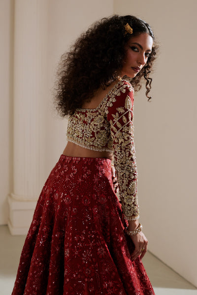 Saad Bin Shahzad | Lolita Bridals | ZOYE - Dress - available at Maria Faisal in UK and USA.