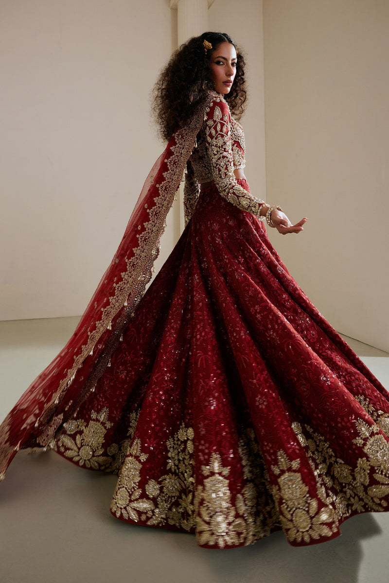 Saad Bin Shahzad | Lolita Bridals | ZOYE - Dress - available at Maria Faisal in UK and USA.