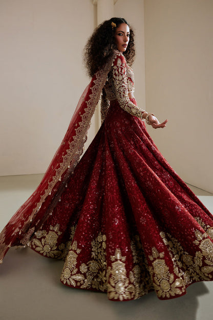 Saad Bin Shahzad | Lolita Bridals | ZOYE - Dress - available at Maria Faisal in UK and USA.