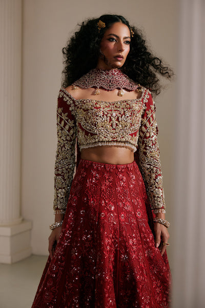 Saad Bin Shahzad | Lolita Bridals | ZOYE - Dress - available at Maria Faisal in UK and USA.
