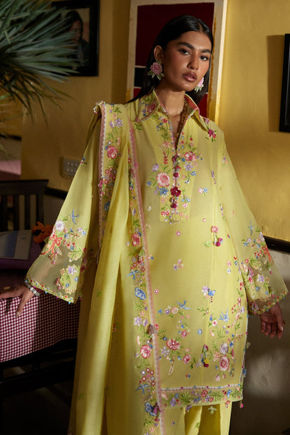 Zaha | Festive Lawn 26 | QUEEN OF THE ANDES (ZF26-08) - Luxury Dress - available at Maria Faisal in UK and USA.