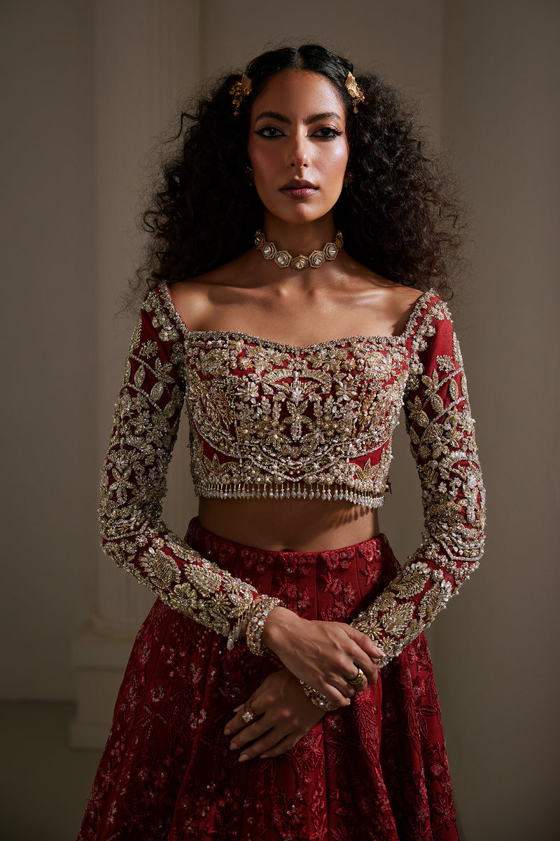 Saad Bin Shahzad | Lolita Bridals | ZOYE - Dress - available at Maria Faisal in UK and USA.