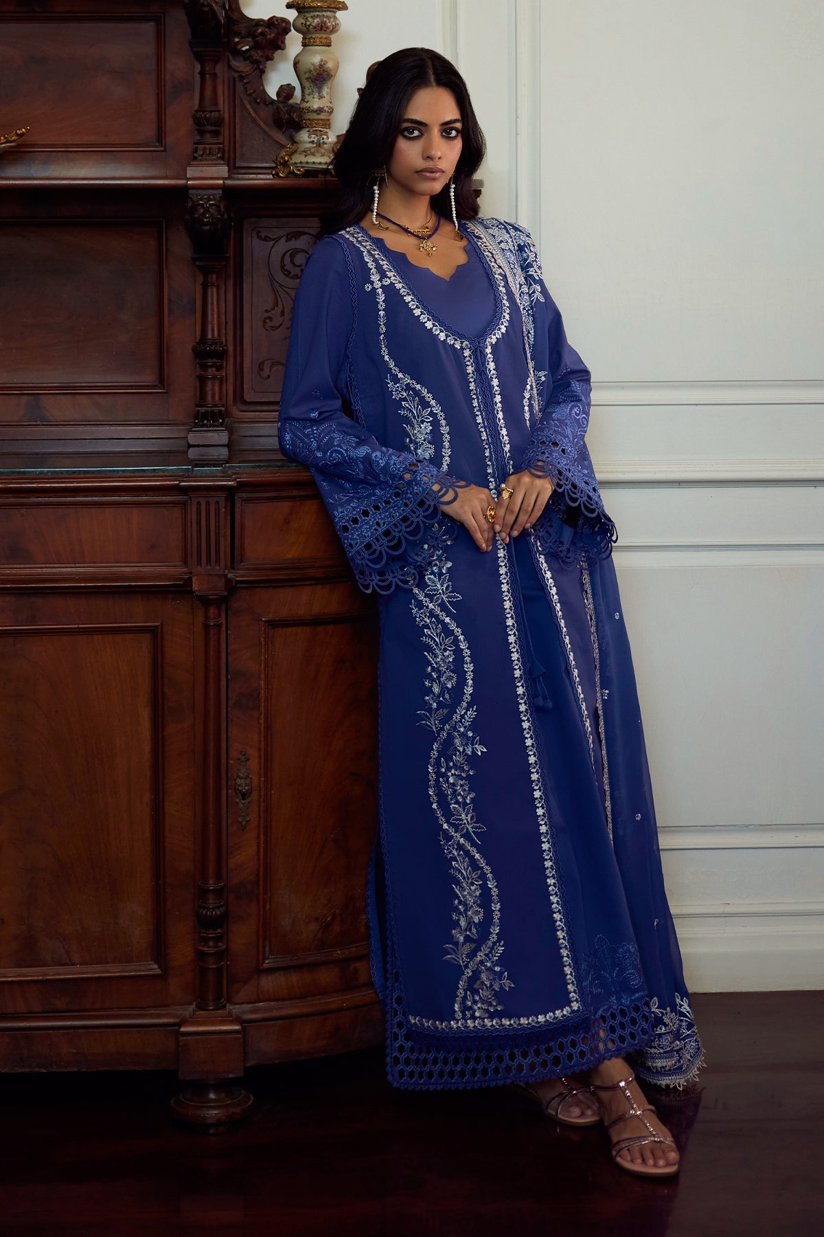 Saad Bin Shahzad | Summer Pret'26 | ESLEM - Festive Dress - available at Maria Faisal in UK and USA.