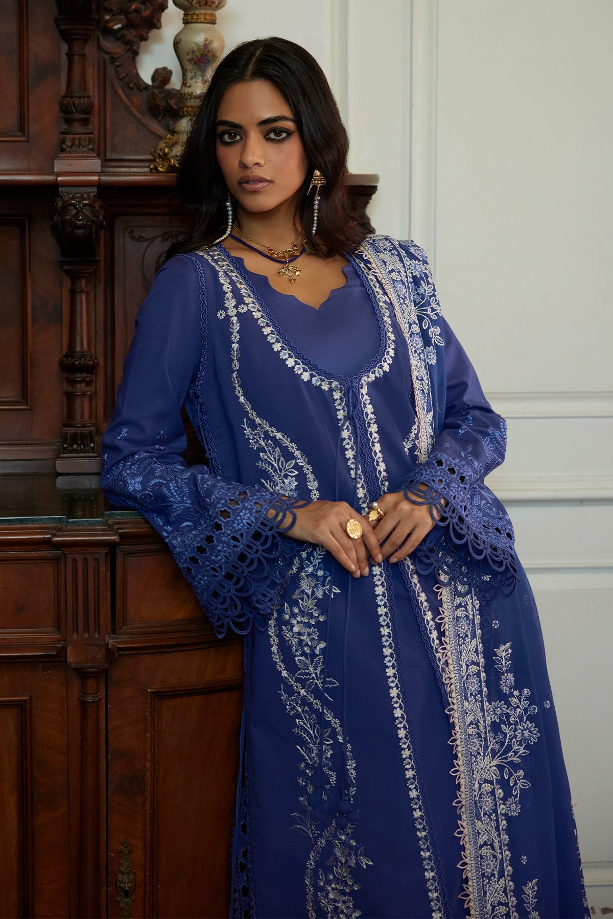 Saad Bin Shahzad | Summer Pret'26 | ESLEM - Festive Dress - available at Maria Faisal in UK and USA.