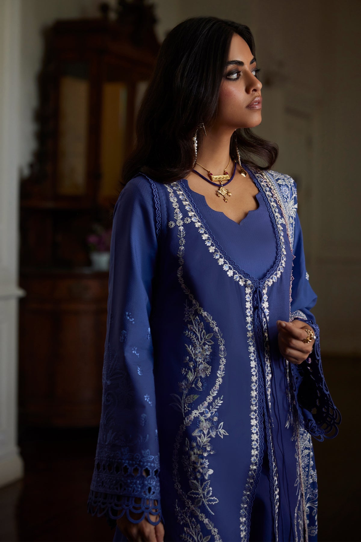 Saad Bin Shahzad | Summer Pret'26 | ESLEM - Festive Dress - available at Maria Faisal in UK and USA.