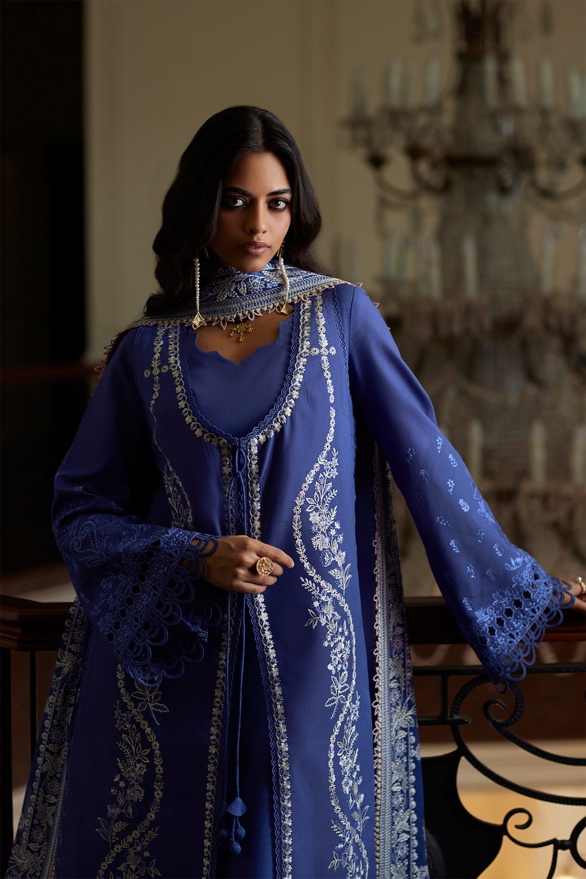 Saad Bin Shahzad | Summer Pret'26 | ESLEM - Festive Dress - available at Maria Faisal in UK and USA.