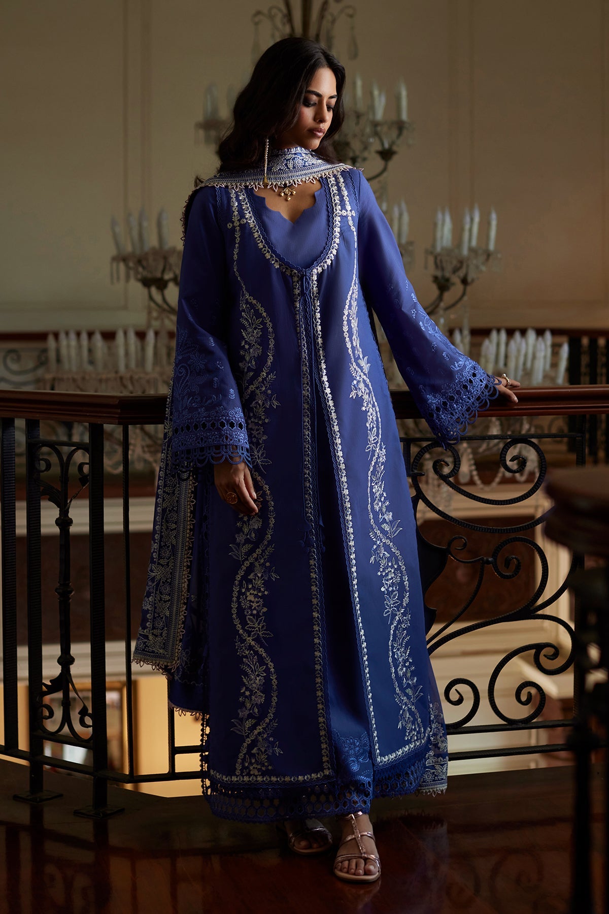 Saad Bin Shahzad | Summer Pret'26 | ESLEM - Festive Dress - available at Maria Faisal in UK and USA.