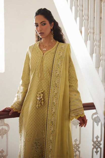 Saad Bin Shahzad | Depalpur Lawn 26 | FREYA - Luxury Dress - available at Maria Faisal in UK and USA.