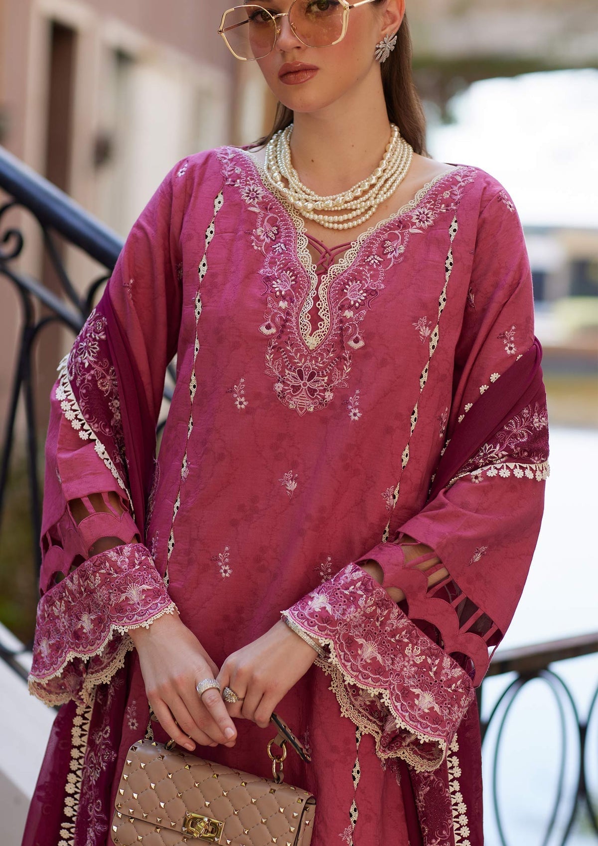 Kanwal Malik | Elsa Summer Pret 26 | Savia - Luxury Dress - available at Maria Faisal in UK and USA.