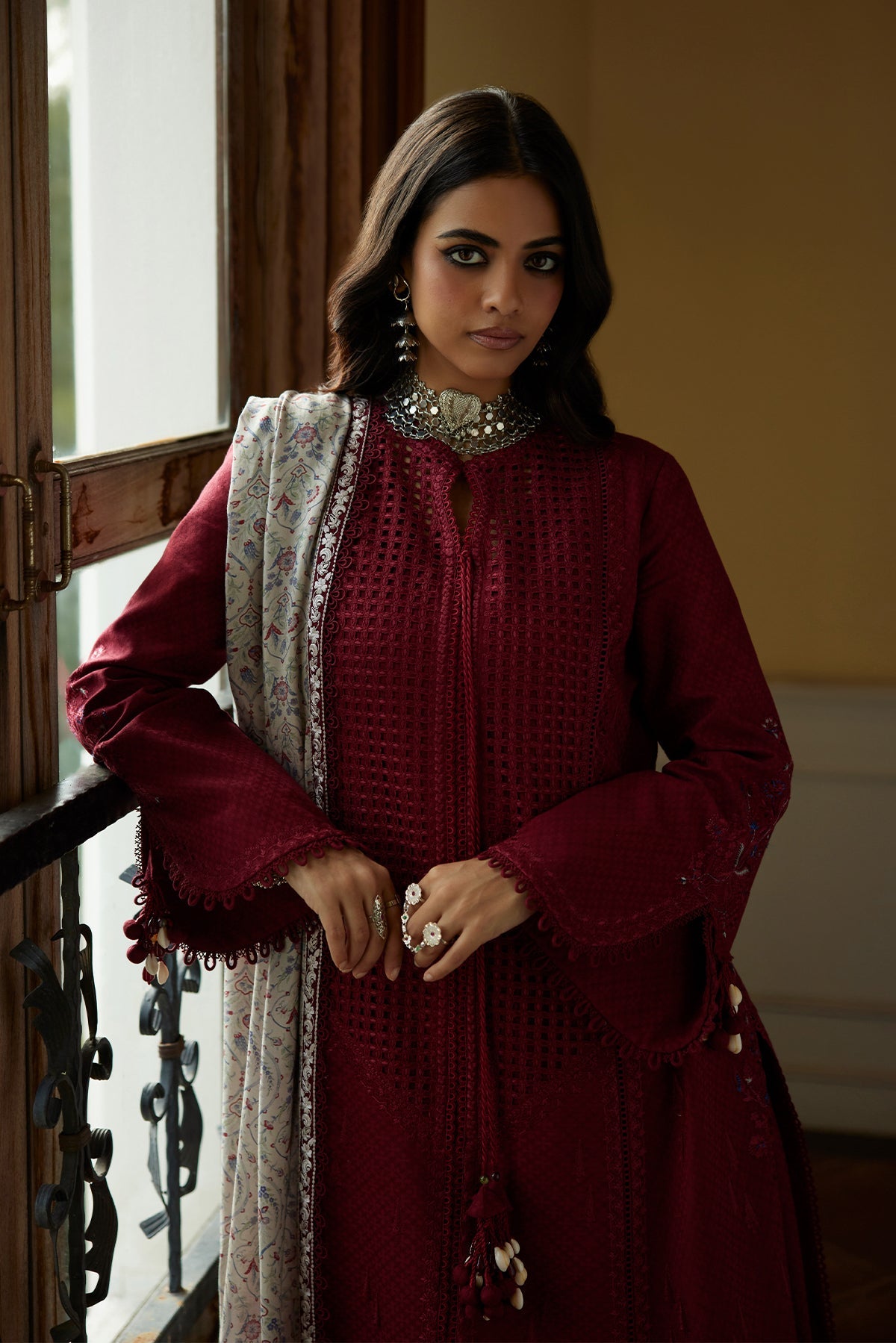 Saad Bin Shahzad | Summer Pret'26 | FEEHA - Festive Dress - available at Maria Faisal in UK and USA.