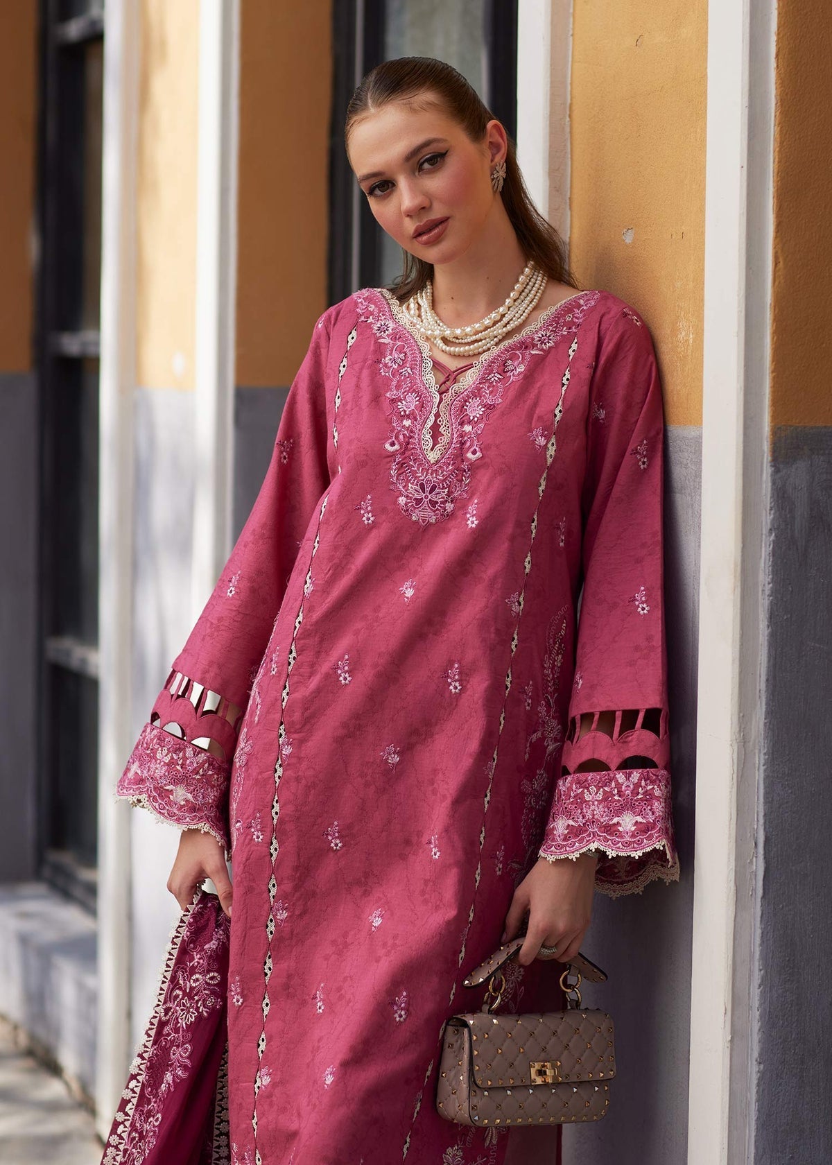 Kanwal Malik | Elsa Summer Pret 26 | Savia - Luxury Dress - available at Maria Faisal in UK and USA.