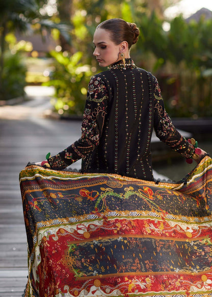 Kanwal Malik | Ariya Luxury Lawn 26 | Zaria - Luxury Dress - available at Maria Faisal in UK and USA.