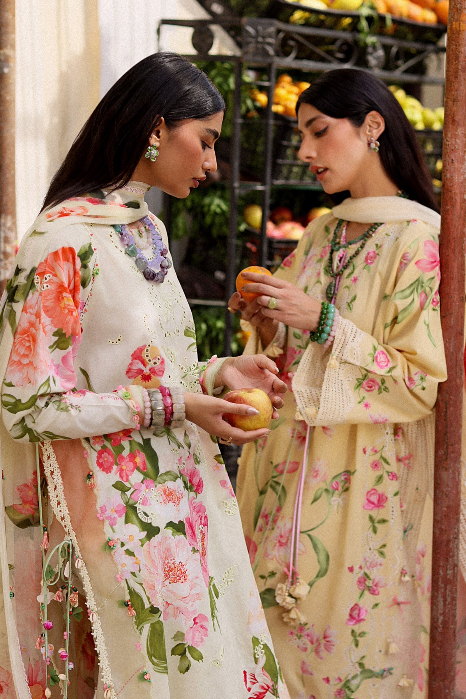 Zaha | Festive Lawn 26 | DAHLIA (ZF26-06) - Luxury Dress - available at Maria Faisal in UK and USA.