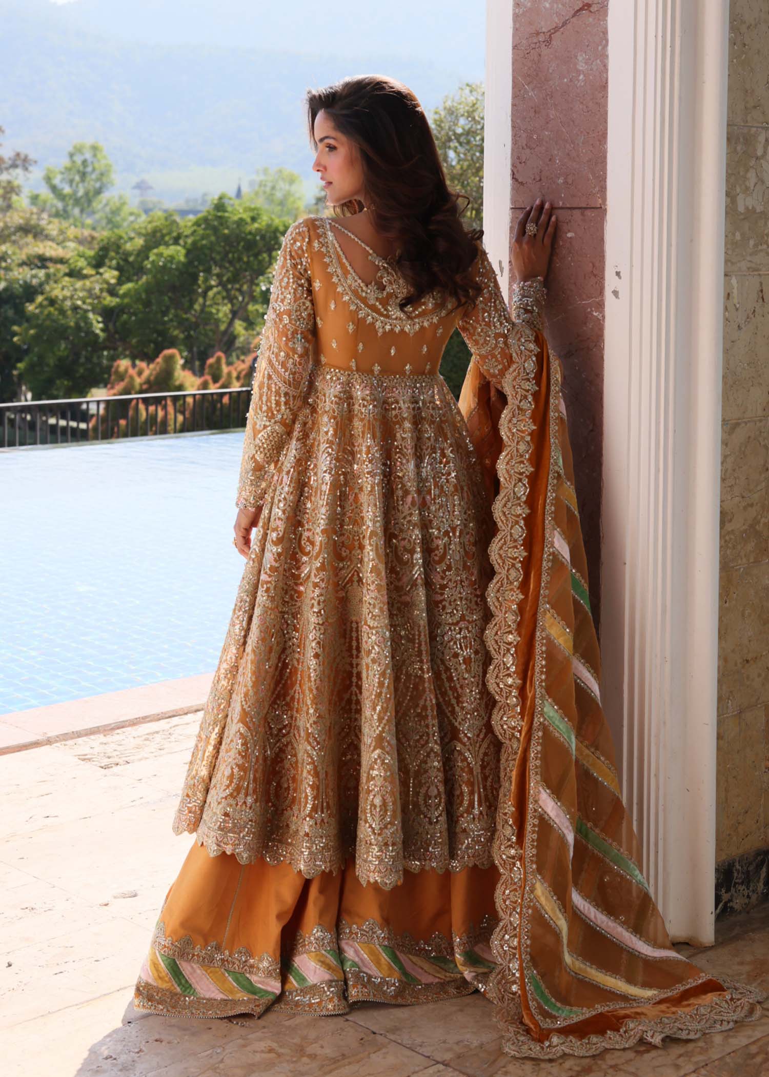 Kanwal Malik | Mirha Luxury Pret 26 | Merna - Formal Dress - available at Maria Faisal in UK and USA.