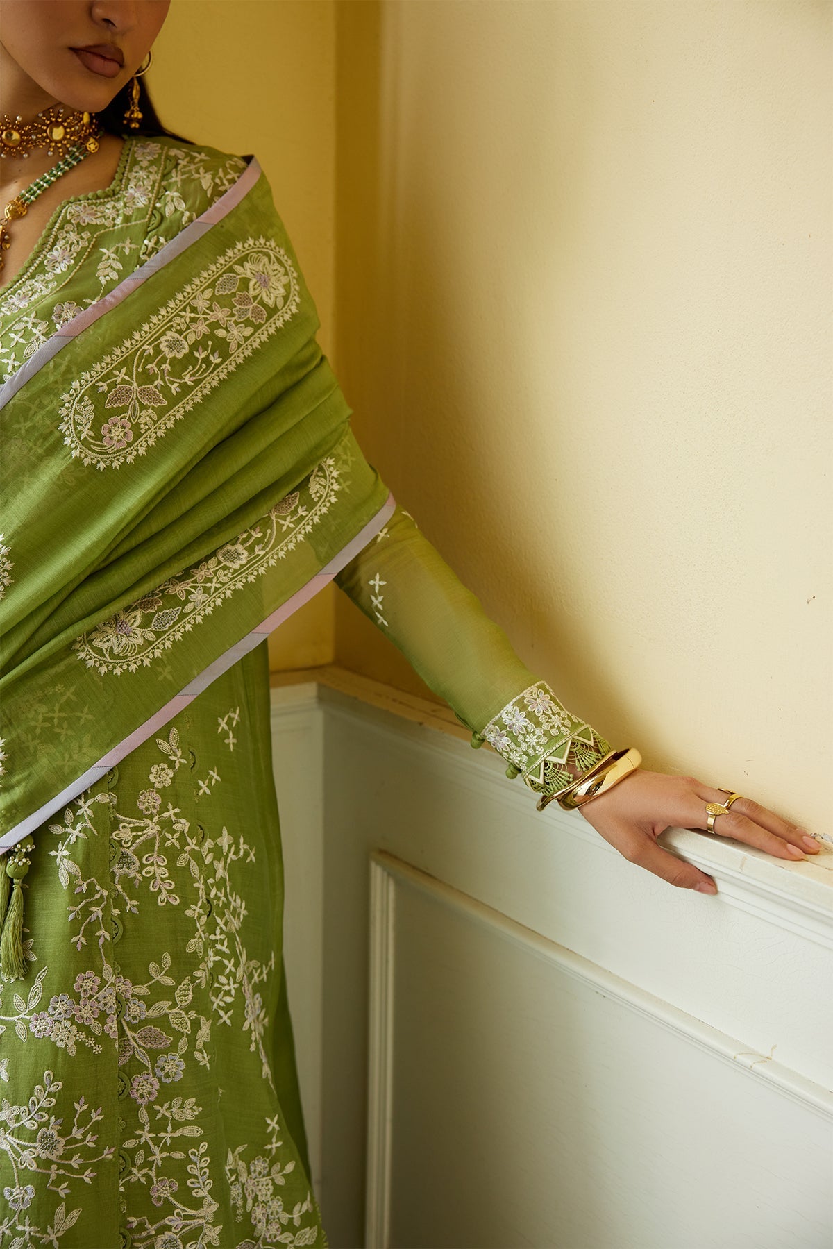 Saad Bin Shahzad | Summer Pret'26 | MINHA - Festive Dress - available at Maria Faisal in UK and USA.